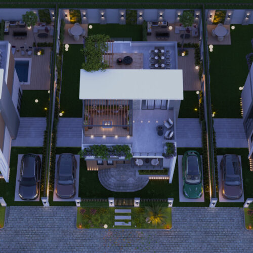 فلا دوبلكس للبيع زايد الجديدة بحديقة