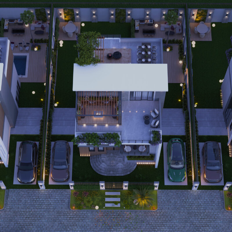 فلا دوبلكس للبيع زايد الجديدة بحديقة