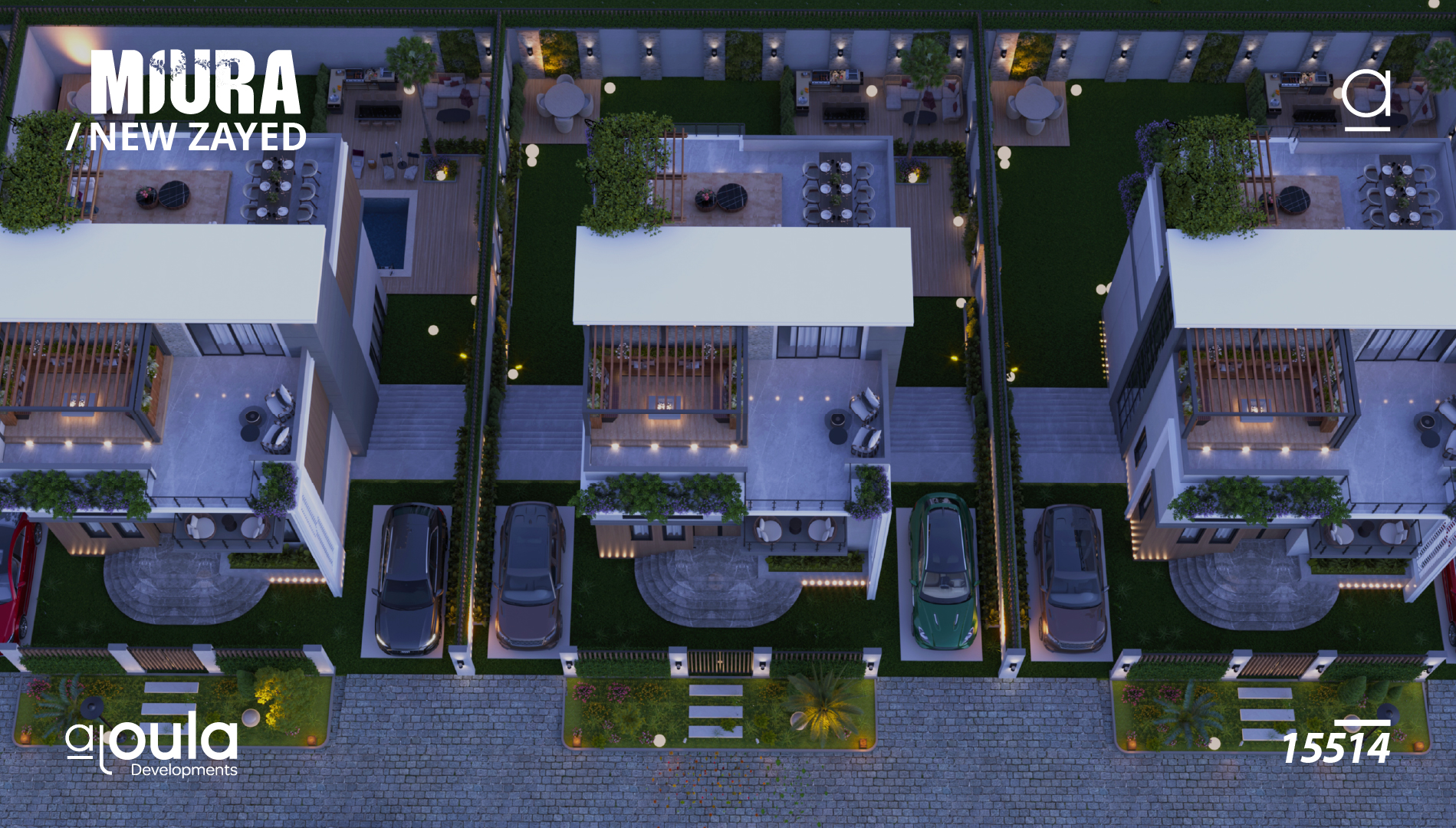 فلا دوبلكس للبيع زايد الجديدة بحديقة