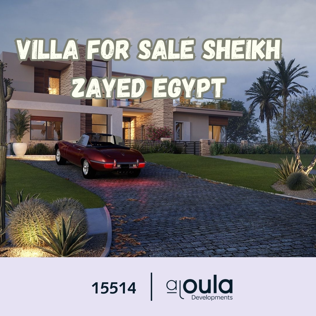 villa for sale sheikh zayed egypt