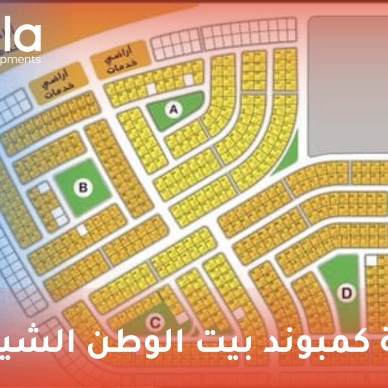 خريطة كمبوند بيت الوطن الشيخ زايد