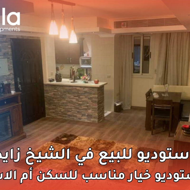 استوديو للبيع في الشيخ زايد