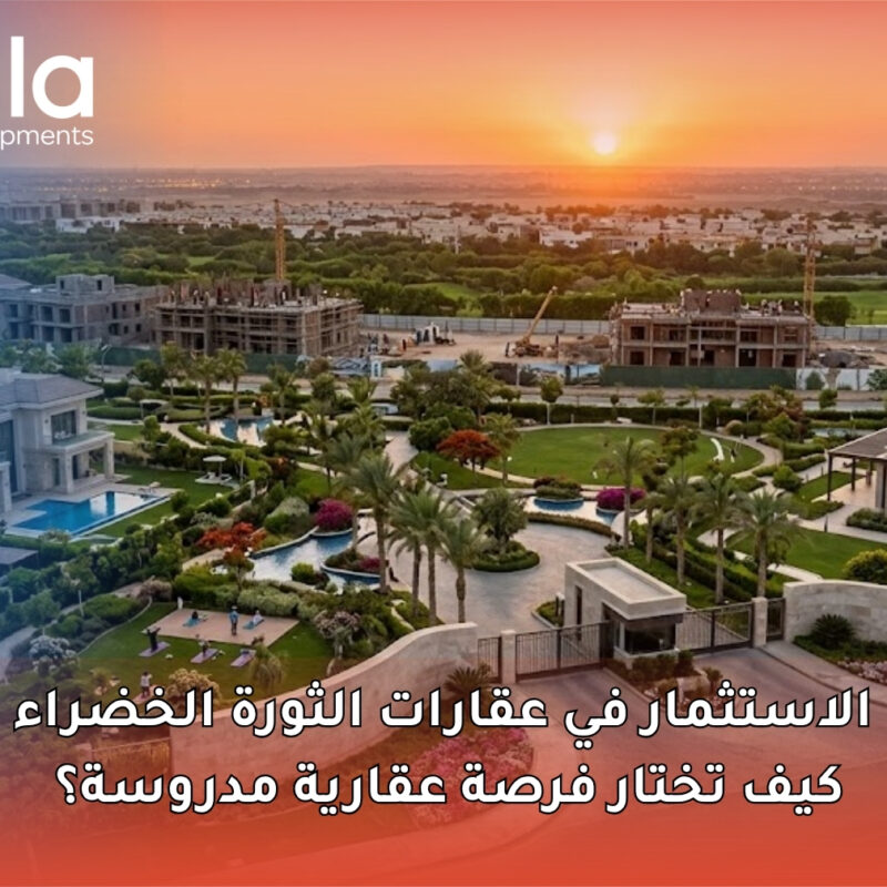 الاستثمار في عقارات الثورة الخضراء
